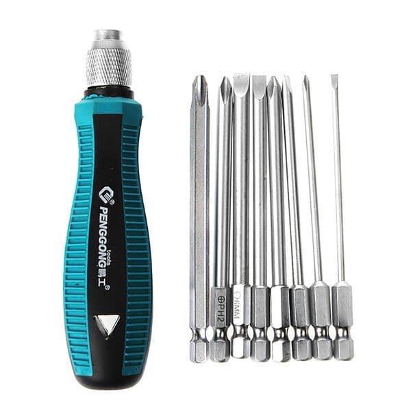 Screwdrivers 8 magnetic drill bits1 precision screwdriver set repair tool 230410