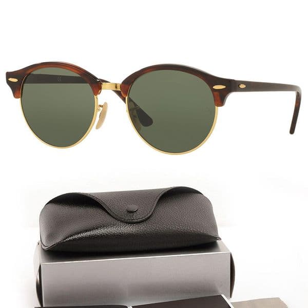Classic Eyeglass Uv400 Sunglasses Men Women Retro Round Brand Designer Vintage Sun Glasses Female Male Fashion Mirror Sunglass Gafas