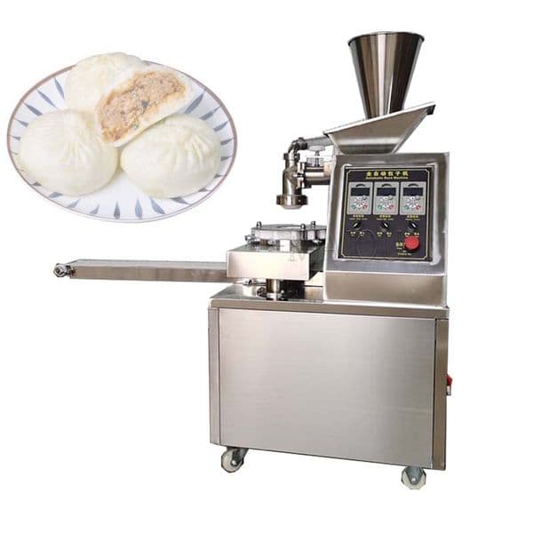 Automatic Steamed Stuffed Bun Machine Commercial Desktop Bun Baozi Filling Machine Momo Making Machinery