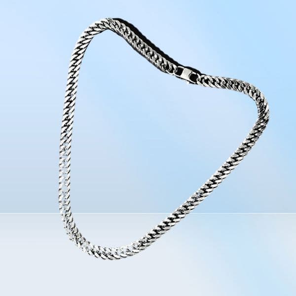 Men Necklace Chain On The Neck Hip Hop Steel Stainless Friendship Steampunk Cuban Link Long Jewelry Chains228R