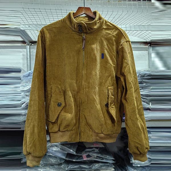 Mens Jackets Fashion Corduroy Coat Winter Man Jacket Casual Loose Coats Winter Classic Letter Outerwear Designer Womens Tops Clothing S-XL
