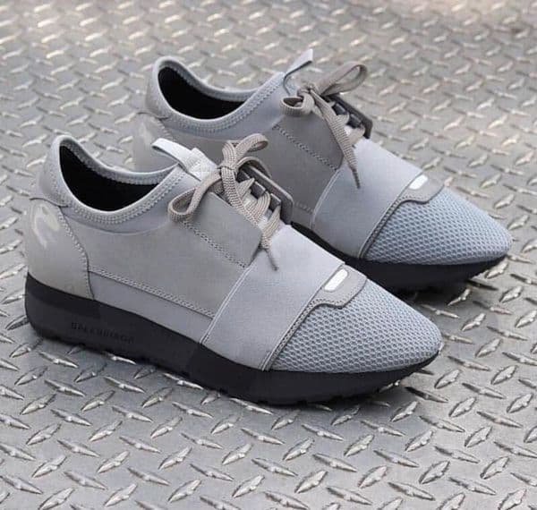 Fashion luxury Designer Race Runner Sneaker Man Woman Casual Shoes Genuine Leather Mesh pointed toe Race Runner Shoes Outdoors Trainers With Box EUR35-46