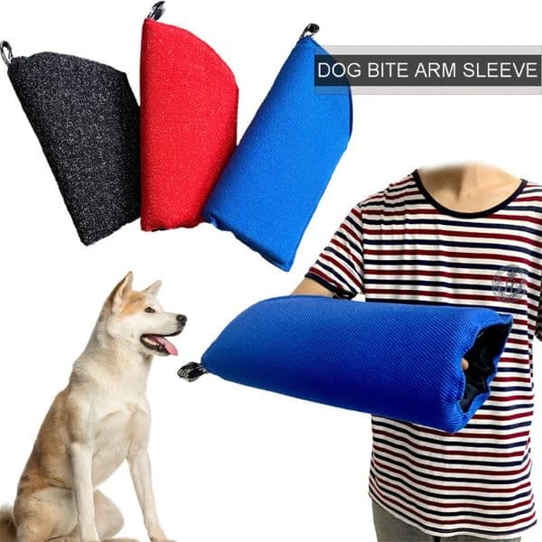 Dog Bowls Feeders Soft Washable Wear resistant Tug Toy Pet Training Cushion for Medium and Large Dogs Bite Sleeve 231116