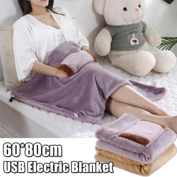 Electric Blanket Electric Blanket 5V USB Thickening Electric Blanket Body Warmer Heated Blanket Electric Mat Carpet Winter Body Heated Blanket 231116