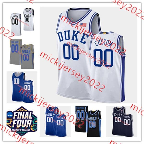 Dariq Whitehead Jeremy Roach Jacob Grandison Basketball Jersey 1 Dereck Lively II 25 Mark Mitchell 30 Kyle Filipowski Jerseys Custom Stitched Mens Youth