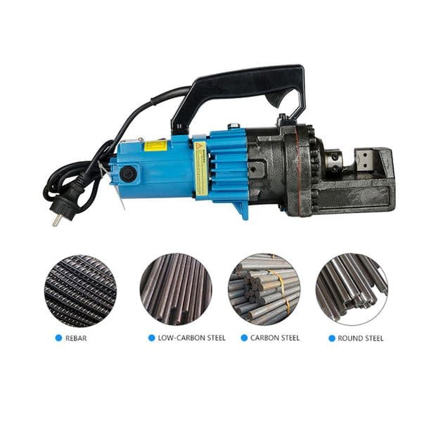 4-25mm Electric Hydraulic Rebar Cutting Machine Rebar Cutter Portable Steel Bar Cutting Tool Steel Bar Cutting Pliers Steel Shear Cutting Equipment 220V/110V