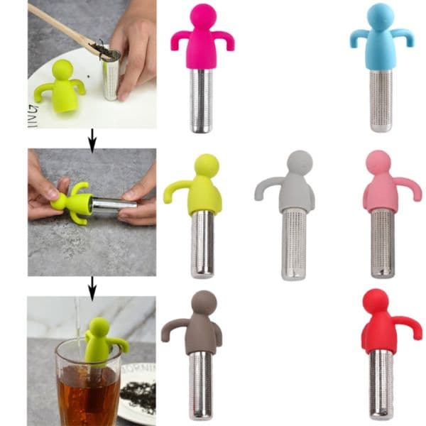 Creative Tea Infuser Strainer Sieve Stainless Steel Infusers Teaware Tea Bags Leaf Filter Diffuser Infusor Kitchen Accessories FY2510 tt1114