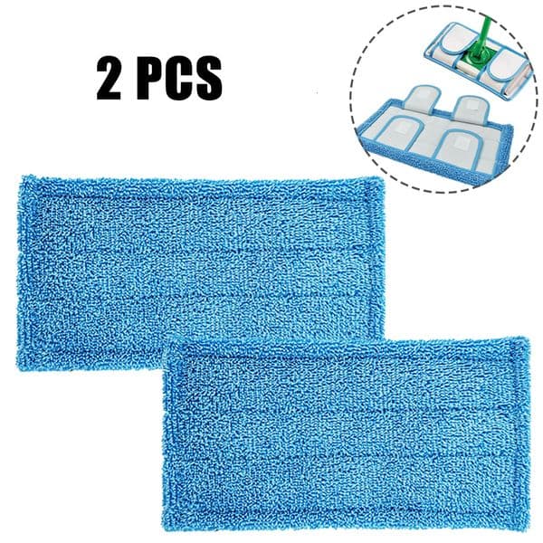 Cleaning Cloths Microfiber Floor Mop DoubleActing For Swiffer Sweeper Spin Cloth System With Washable Pad 230421