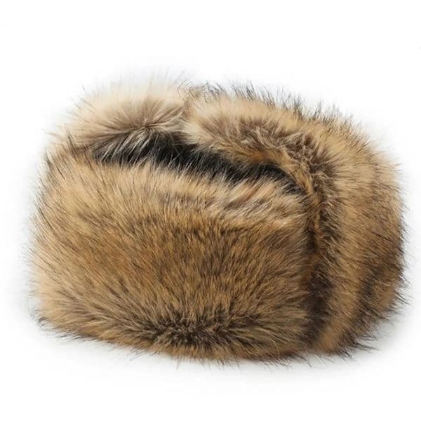 Trapper Russian Ushanka Trooper Hats Women Men Winter Outdoor Riding Faux Fur Cossack Cap Thick Lei Feng Hat Warm Soft Earmuff