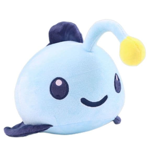 Plush Dolls 22cm Angler Slime Plush Game Character Slime Rancher 2 Plushie Doll Soft Stuffed Plushy Toy for Kids Fans Collection 230421