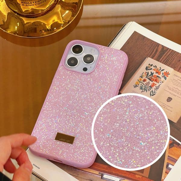 iPhone Case Luxury Designer Bling Glitter Phone Case for iphone 15 14 Pro Max 13 12 11 Mobile Shell Fashion Women Sparkling Rhinestone Diamond Jewelly Crystal Cover
