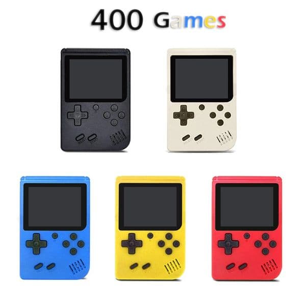 Kids Game Console Mini Handheld Games Player Video Game Console 3.0 Inch Screen Retro Gaming Player With Built-in 400 Games