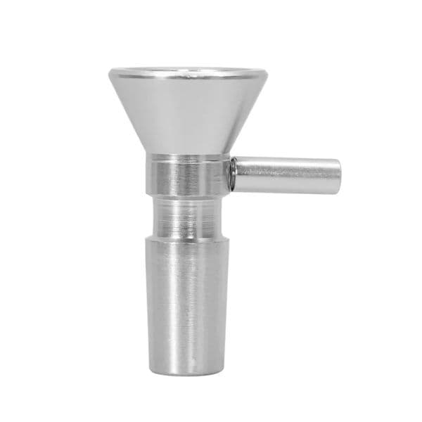 14mm Joint Metal Hookah Bowl Oil Collector Shisha Head Coal Slides Bongs Bowls Funnel Rig Quartz Nail Male Female Herb Smoking LL