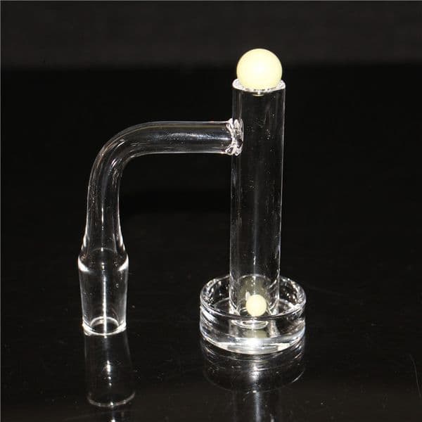 hookahs Beracky Full Weld Smoking Wishing Well Quartz Blender Banger With Diamond Marble Glass Cap Ruby Terp Pearls