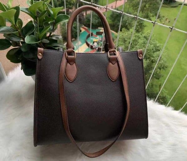 Luxury womens handbags purse designer tote bag ladies brown casual leather shoulder crossbody bags female chain flap purses handbag