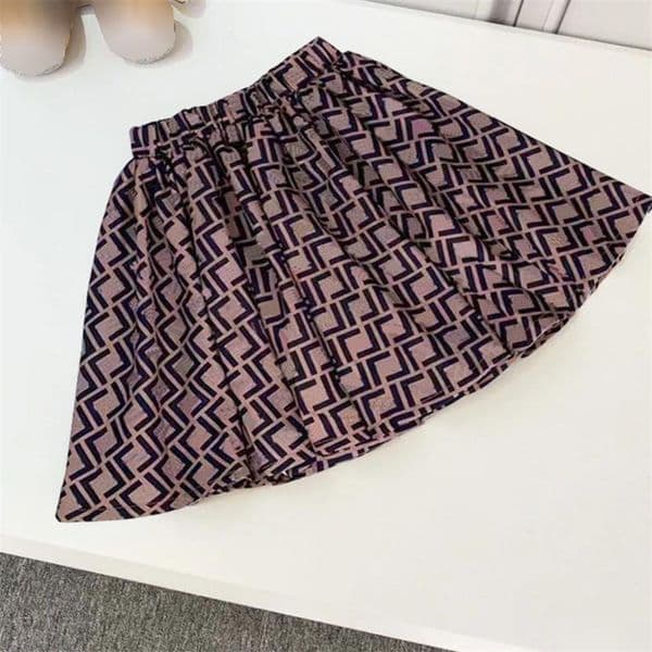 Designer Kids Clothing Sets Classic Brand Baby Girls Suits Fashion Letter Skirt Dress Suit Childrens Clothes