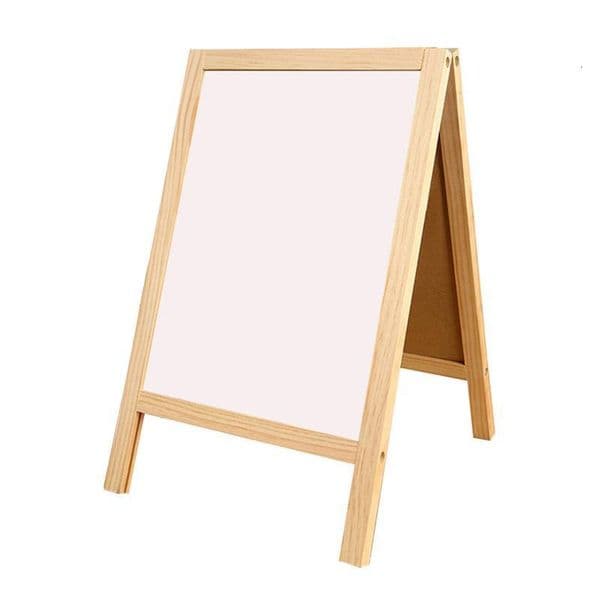 Blackboards Blackboard Stand Chalkboard Signs Whiteboard Easel Standing Free Tag Message Sided Double Sign Table Restaurant 230217