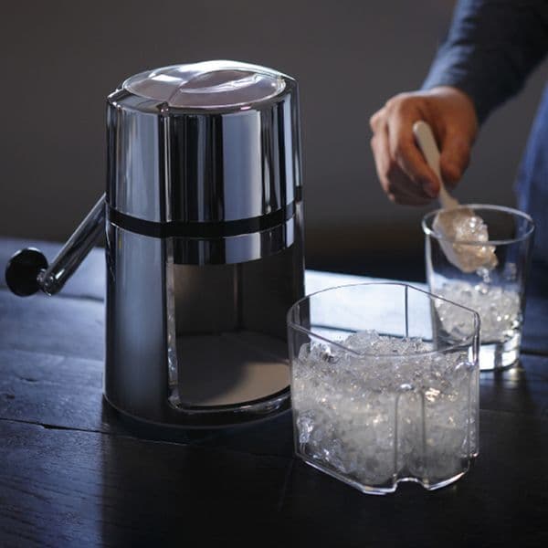 Ice Crushers Shavers Household Mini Shaver Crusher Snow Cone Portable Manual Crushing Machine Fried Smoothie Block Shredder 230222