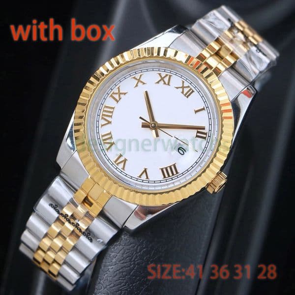 Mens and womens watch luxury designer automatic movement mechanical watch stainless steel strap classic buckle can add waterproof sapphire glass