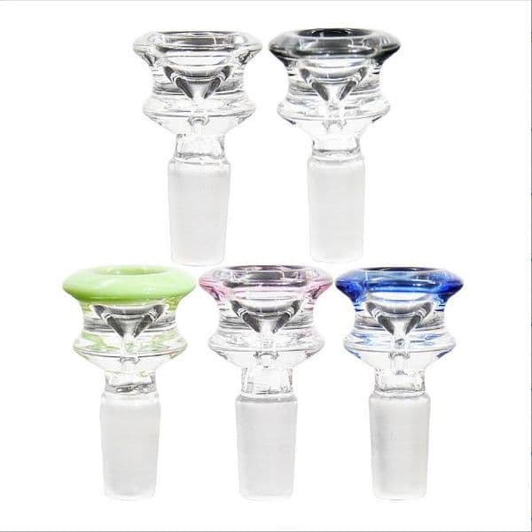 hookah 14mm 18mm Glass Bowls Mix color Bong Bowl Male Piece For Water Pipe Smoking accessrioes
