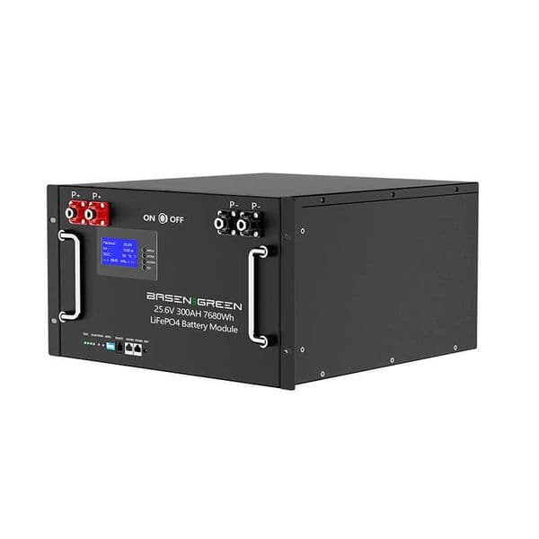 Basen 24v Lifepo4 Akku 300ah Battery 5kwh 10kwh 15kwh Solar Battery Pack Server Rack 24v 300ah Lifepo4 Battery