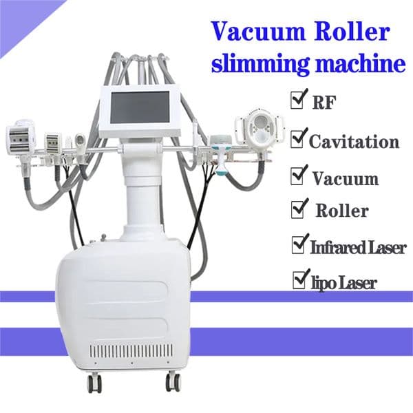 RF roller boby shapong machine Wrinkle Removal Face Lifting Lipoloaser Vacuum Cavitation Roller Fat Removal Body slimming Equipment