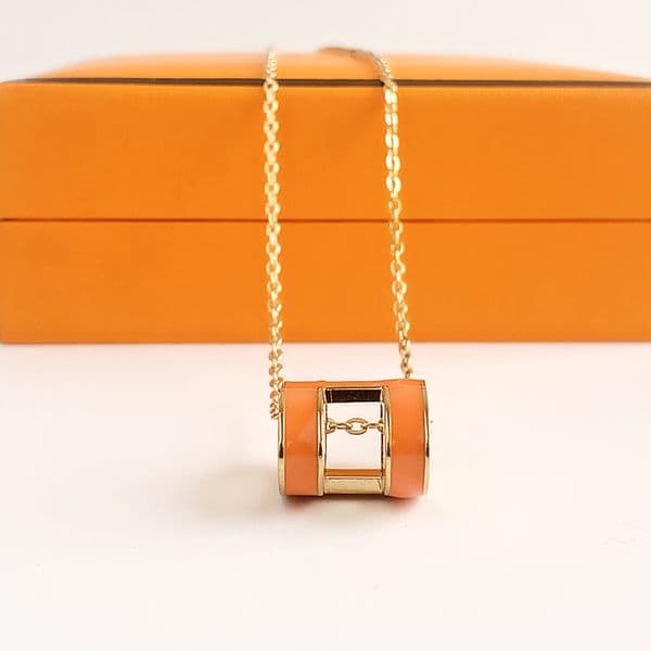 New designer necklace tennis necklaces women gold jewelry Pendant Necklaces Titanium 18K Gold plated Necklace Fashion Designer Jewelrys Non fading non allergic