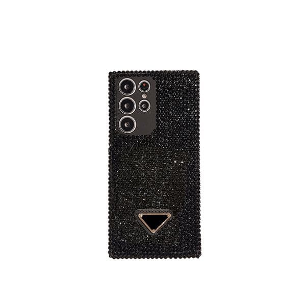 Bling Diamond Phone Case for Galaxy Ultra S21 Luxury Crystal Rhinestone Glitter Sparkle Back Cover Funda Coque R251211UMZP