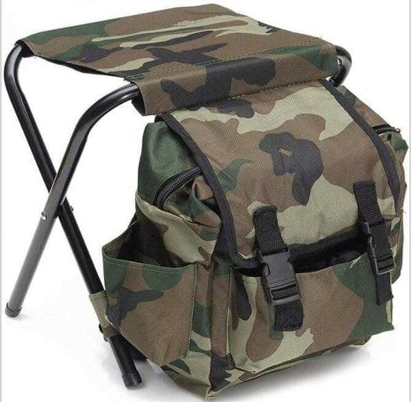 2026 New Portable Camping Chair With Backpack Ultralight outdoor Folding Backpacking Stool Outdoor Traveling Camping Hiking Stools Camp Furniture Hot Sale Free