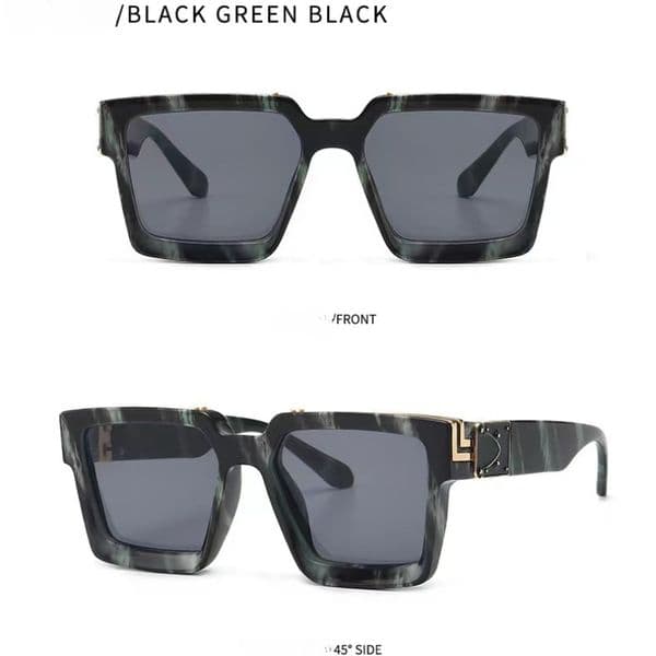 designer sunglassesColorful tortoiseshell panel gradient sunglasses large frame sunglasses polarized sunglasses for men&woman