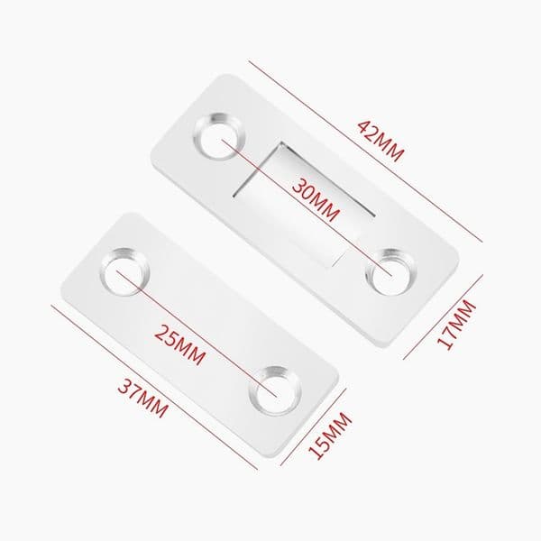 500Set Ultra Thin Strong Magnetic Catch Cabinet Door Catches Latch Closer Cupboard Hidden With Screws Sticker Furniture B2