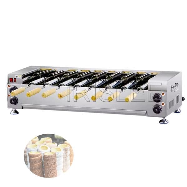 Gas Kurtos Kalacs Chimney Cake Machine Ice Cream Cone Chimney Roll Cake Oven Maker