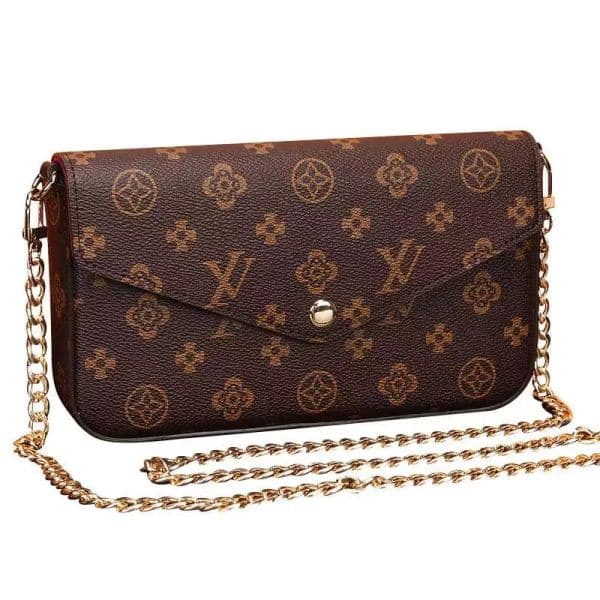 Multi Felicie Pochette Women Chain Bags Wallet Messenger Leather Handbags Shoulder High Quality Flower louise Purse vutton Crossbody viuton Bag 2023AAA