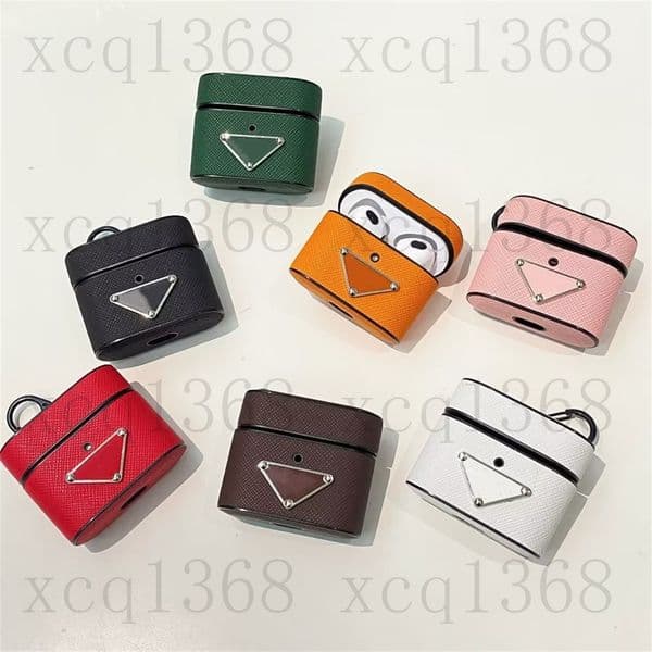 Fashion Designer Headset Accessories Cases for AirPods pro 1 2 3 4 High Quality Hard Shell Case Luxury Letters Printed Protection Package Hook Earphone Cover bags