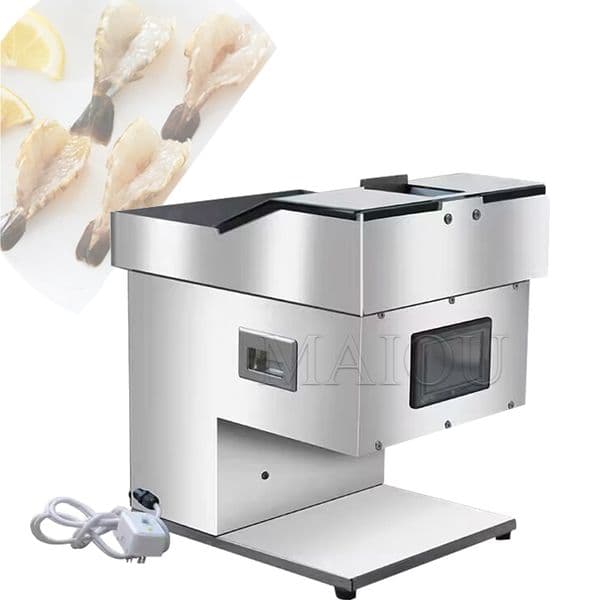 Automatic restaurant shrimp peel tail butterfly shrimp peeling machine