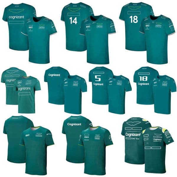 2026 New F1 Team 2023 Drivers' Short Sleeve Leisure Sports Round Neck T-Shirts Men's outdoor Plus Size Racing Clothes Free Shipping
