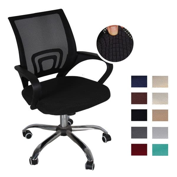 Luxury Designer Decor Chair Covers Elastic h Office Cover Stretch Computer Gamer Rotating Armchair Seat Protector Fundas Para Sillas Antidust 230626 Free Shipp