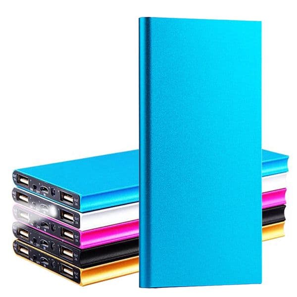 Ultra Slim 30000mAh Portable Power Bank Phone Charger Polymer Powerbank battery power-bank With LED Light for Mobile Phones