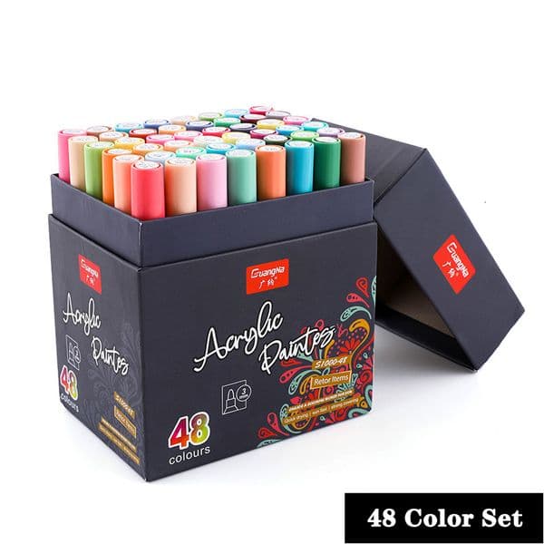 Markers 48 Morandi Colors Acrylic Paint Pens Marker for Rock Painting Stone Ceramic Glass Wood Canvas DIY Card Making 230630