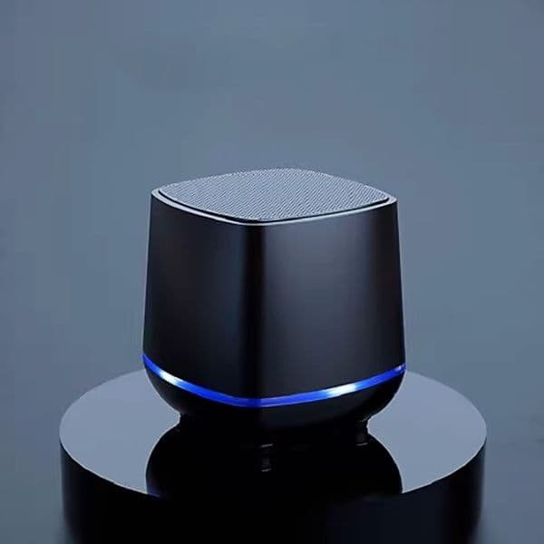 perfume 2026 New Portable Desktop Speakers With Subwoofer LED Light cologne 3.5Mm Aux-In Connection USB Powered HIFI Mini Soundbar For Compu