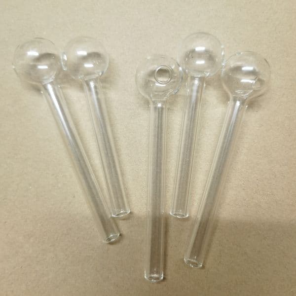 10cm 12cm Glass Smoking Pipe hookahs Spoon Hand Pipes For Smoking Accessories Tobacco Tool handcraft