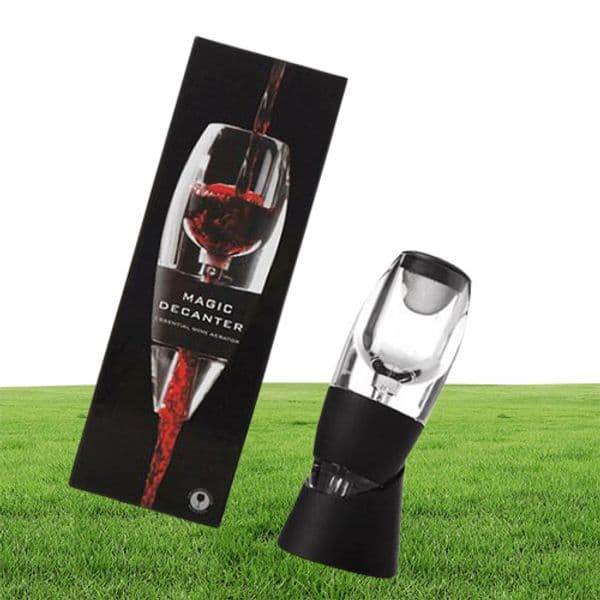 Red Wine Aerator Filter Bar Tools Magic Quick Decanter Essential Set Sediment Pouch Travel with Retail Box