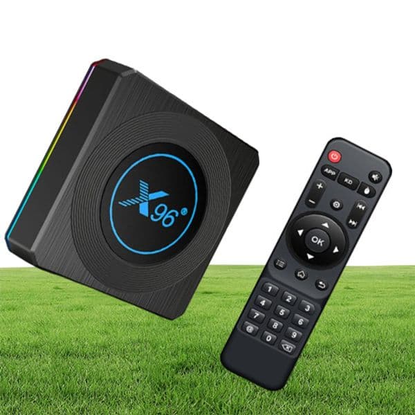 X96 X4 Android 110 TV BOX Amlogic S905X4 4GB 64GB 4GB32GB Quad Core 24G5G WIFI BT41 AV1 8K Smart Media Player Home Movie 4G32G