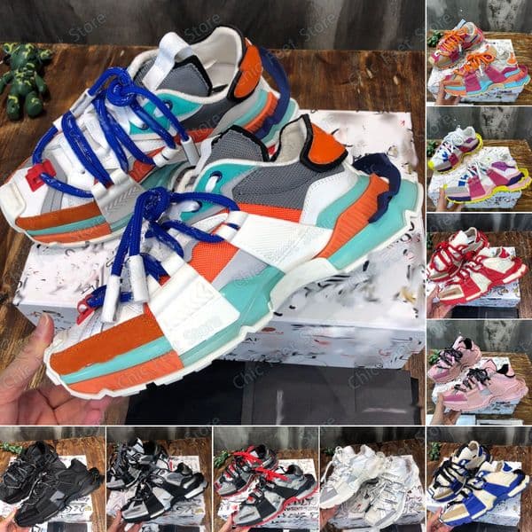 Designer Shoes Space 5862 Sneakers Men Women Shoes Multicolor Matching Retro Sneakers Casual Platform Trainers Popular Couple Shoes Size 35-45