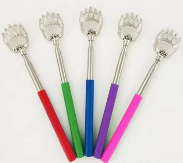 Favor Telescopic Bear Claw Back Scratcher Easy To Fall Off Healthy Stainless Steel Scratchers High Grade Party Supplies 323Q B2