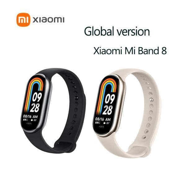 Global Version Xiaomi Mi 8 Blood Oxygen AMOLED Screen Bracelet Miband8 Fiess Traker Heart Rate Monitor Smart Band