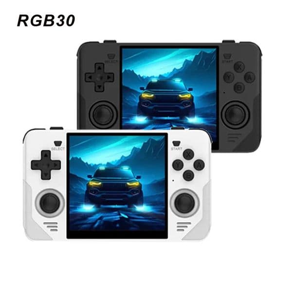 Portable Game Players POWKIDDY RGB30 Retro Pocket 720 720 4 Inch Ips Screen Built in WIFI RK3566 Open Source Handheld Console Children s Gifts 231030