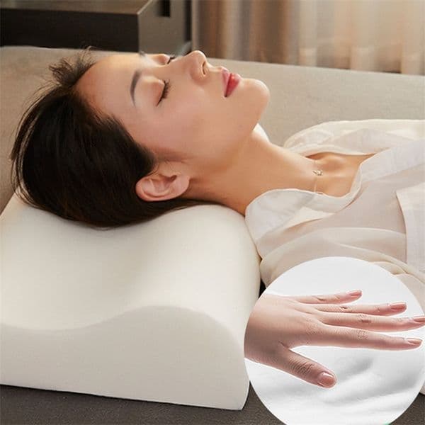 Pillow Orthopedic Sleeping Bamboo Memory Foam Oreiller Cervica Healthy Breathable Neck Fatigue Relief 220901