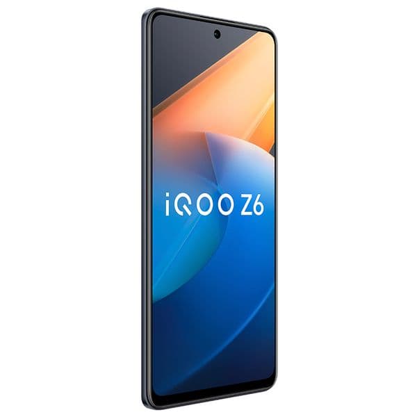 Original Vivo IQOO Z6 5G Mobile Phone 8GB 12GB RAM 128GB 256GB ROM Snapdragon Android 6.64" 120Hz Full Screen 64MP AR NFC 4500mAh Fingerprint ID Face Wake Smart Cellphone