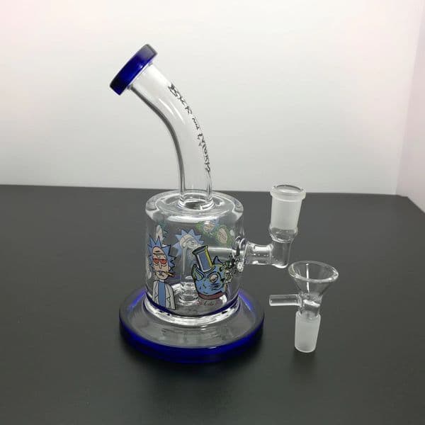 Smoking pipes Accessories Smoking hookah bongs water bottle bowl Classic style cartoon printed glass water bottle